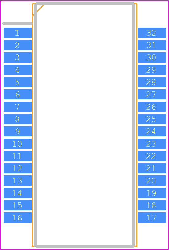 SCC1300-D02 - Murata Electronics PCB footprint - Small Outline Packages - Small Outline Packages - SCC1300