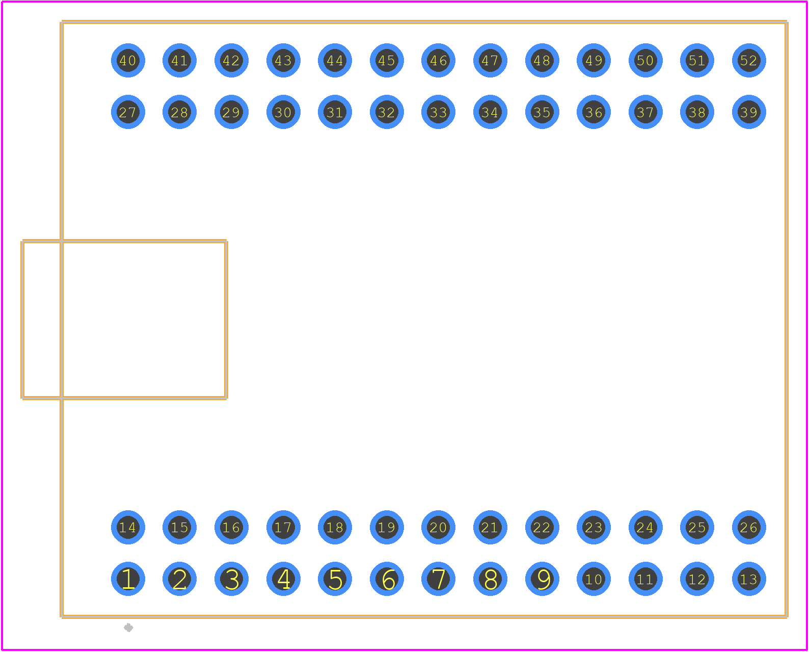 FT4232H MINI MODULE - FTDI Chip PCB footprint - Other - Other - FT4232H MINI MODULE
