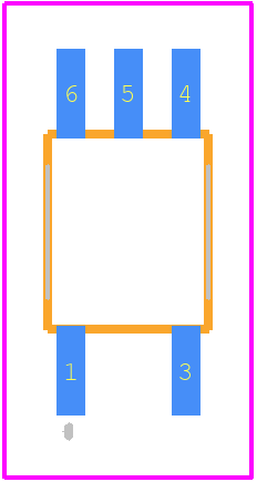 HCPL-M452 - Avago Technologies PCB footprint - Other - Other - HCPL-M452-1