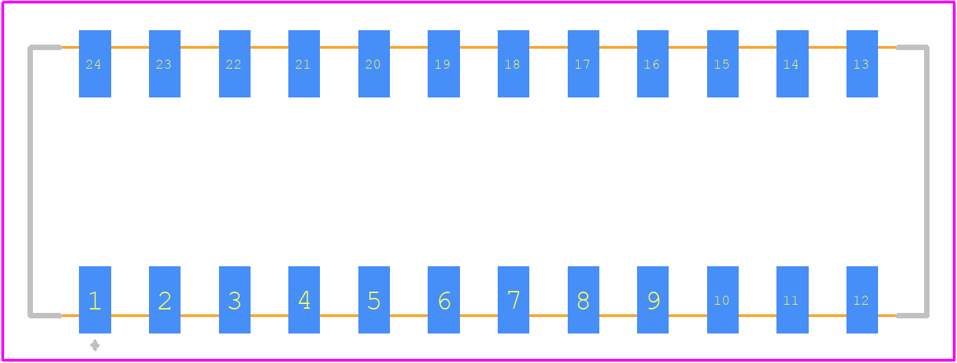 204-216ST - CTS PCB footprint - Other - Other - 204-216ST-6