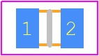 DFE201210S-1R0M=P2 - Murata Electronics PCB footprint - Other - Other - 0805 (2012) T=1.0mm