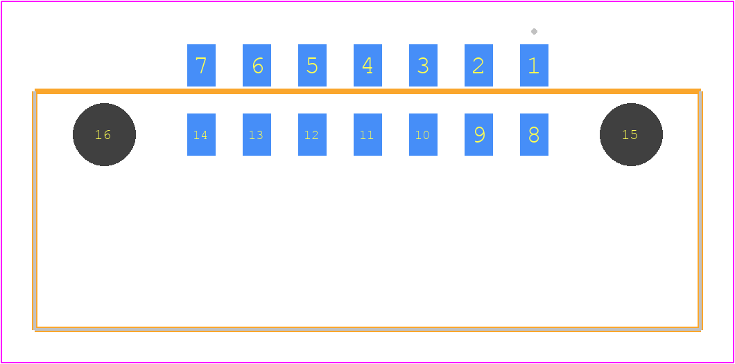 M80-5421442 - Harwin PCB footprint - Other - Other - M80-5421442