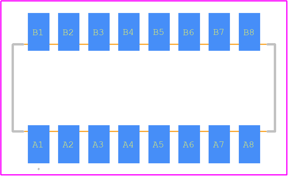 90HBW08PRT - Grayhill PCB footprint - Other - Other - 90HBW08PRT-1