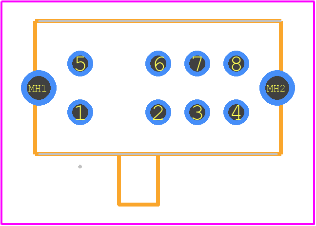 EG2315 - E-Switch PCB footprint - Other - Other - EG2315-1