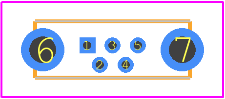 USB3131-30-0230-A - GCT (GLOBAL CONNECTOR TECHNOLOGY) PCB footprint - Other - Other - USB3131-30-0230-A-2
