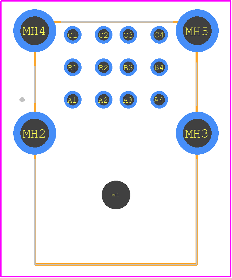 1-1734309-7 - TE Connectivity PCB footprint - Other - Other - 1-1734309-7-1