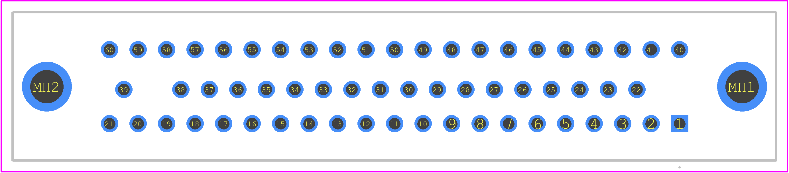 PD-1660BA(09) - Hirose PCB footprint - Other - Other - PD-1660BA(09)-2
