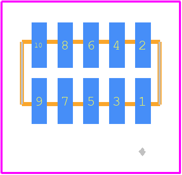 SFMC-105-02-S-D-TR - SAMTEC PCB footprint - Other - Other - SFMC-105-02-S-D-TR-2