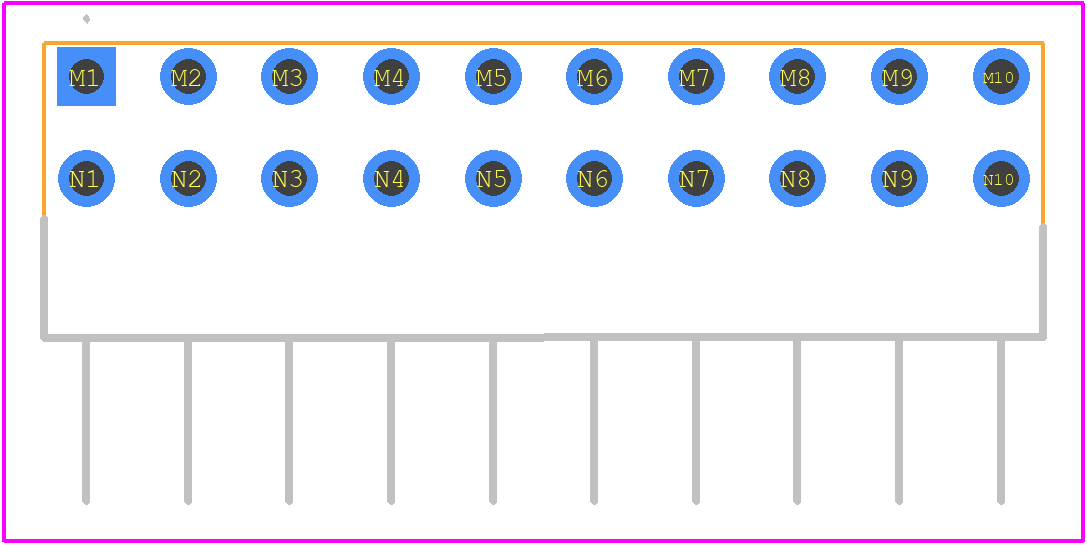 1-87230-0 - TE Connectivity PCB footprint - Other - Other - 1-87230-0-4
