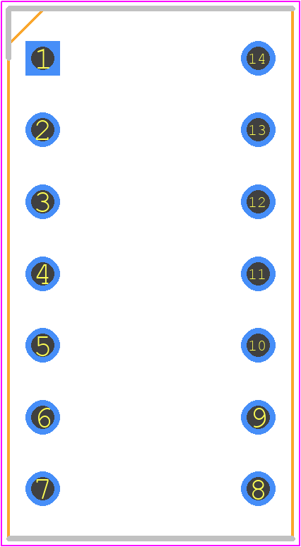 LTP-305G - Lite-On PCB footprint - Dual-In-Line Sockets - Dual-In-Line Sockets - LTP-305G