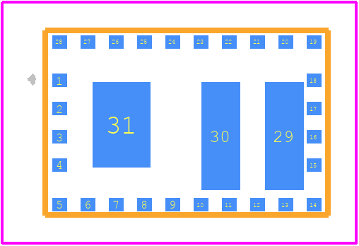 MAX17515ELI+T - Analog Devices PCB footprint - Other - Other - L286510+1