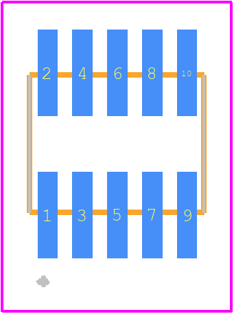 FTR-105-02-S-D - SAMTEC PCB footprint - Other - Other - FTR-105-02-S-D-7