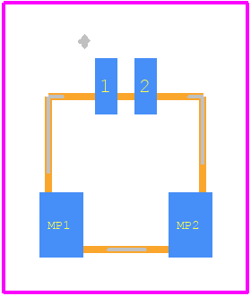 1734709-2 - TE Connectivity PCB footprint - Other - Other - 1734709-2-1