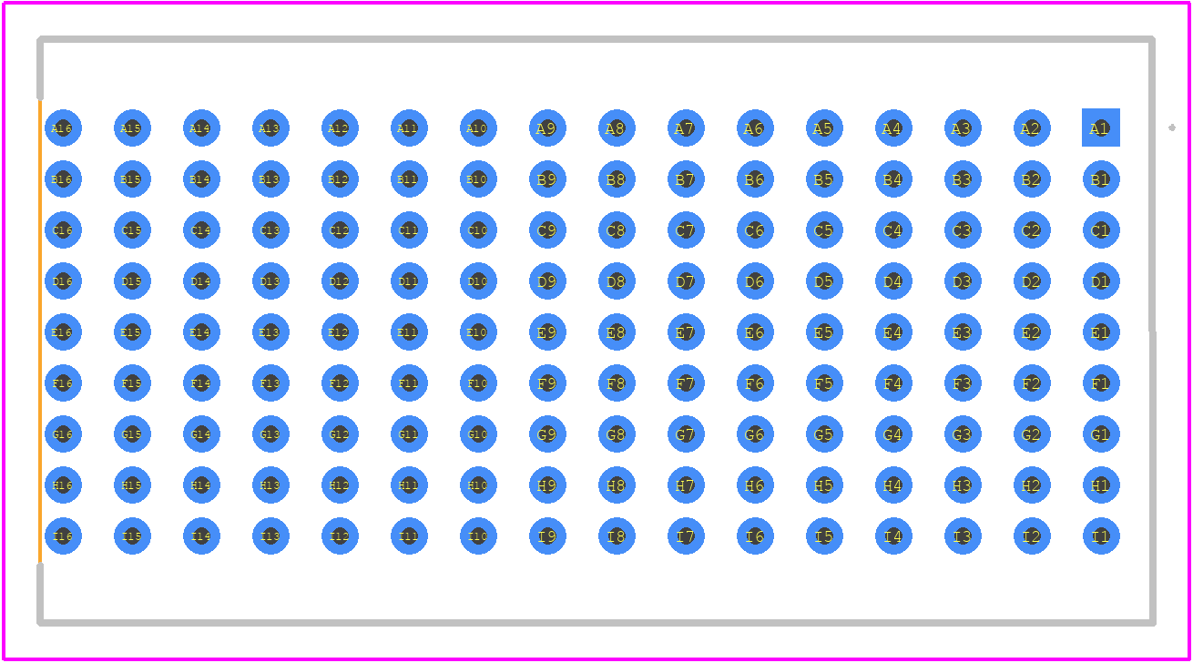 1934343-1 - TE Connectivity PCB footprint - Other - Other - 1934343-1-1