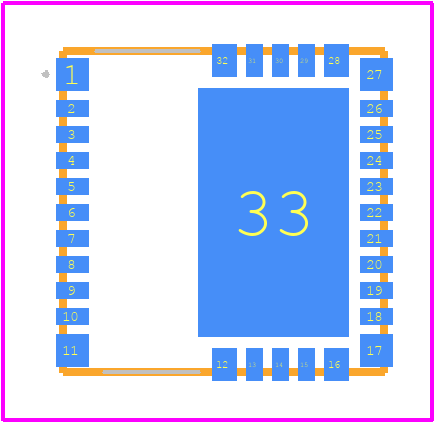 LMG3411R050RWHT - Texas Instruments PCB footprint - Other - Other - LMG3411R050RWHT-4