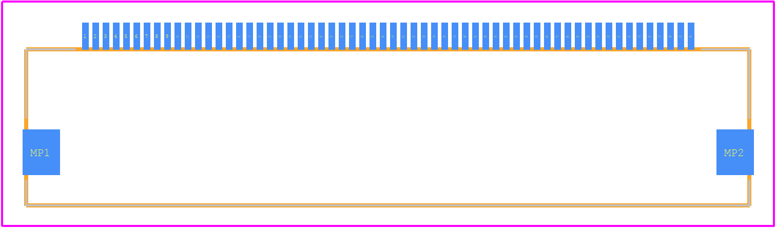 2041215-1 - TE Connectivity PCB footprint - Other - Other - 2041215-1-2