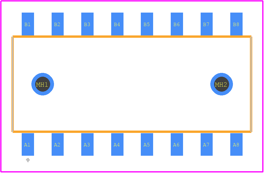 SSM-108-LM-SH - SAMTEC PCB footprint - Other - Other - SSM-108-LM-SH-4