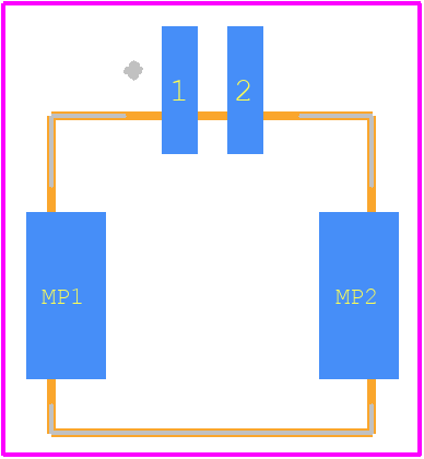 502585-0271 - Molex PCB footprint - Other - Other - 502585-0271-2