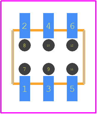 M22-6340342 - Harwin PCB footprint - Other - Other - M22-6340342-1