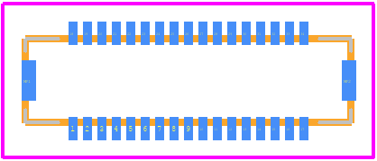 DF37NB-34DS-0.4V(51) - Hirose PCB footprint - Other - Other - DF37NB-34DS-0.4V(51)-2