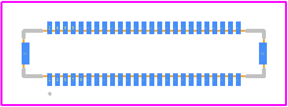 DF37NB-50DS-0.4V(53) - Hirose PCB footprint - Other - Other - DF37NB-50DS-0.4V(53)-2