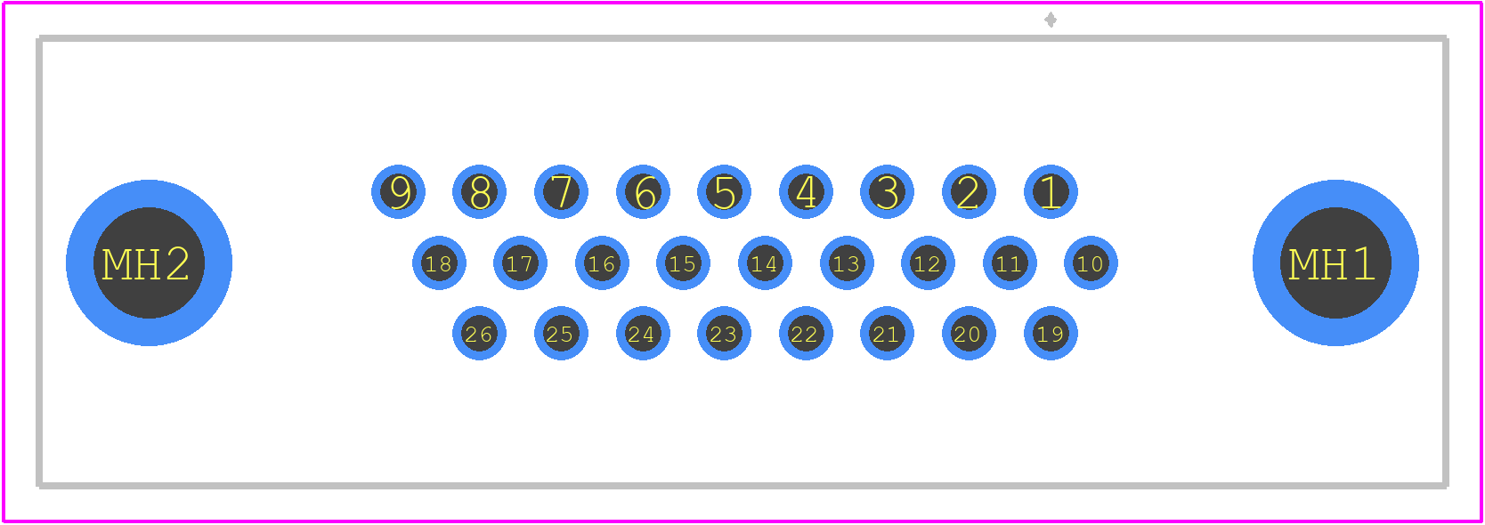 09562515512 - HARTING PCB footprint - Other - Other - 09562515512-1
