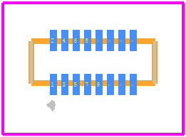 DF37C-16DP-0.4V(51) - Hirose PCB footprint - Other - Other - DF37C-16DP-0.4V(51)-1