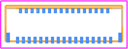 502598-3393 - Molex PCB footprint - Other - Other - 502598-3393-1