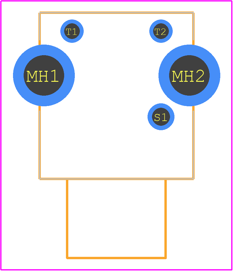 PJRAS1X2S03 - Switchcraft PCB footprint - Other - Other - PJRAS1X2S03-2
