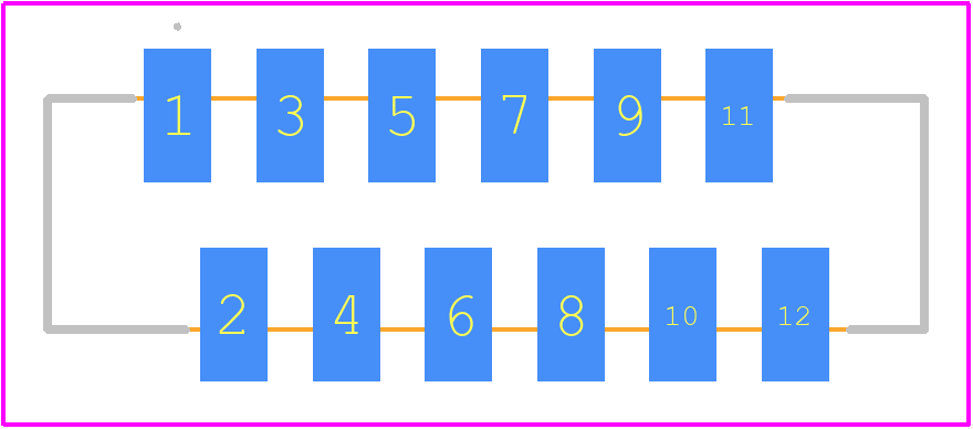 1-338069-2 - TE Connectivity PCB footprint - Other - Other - 1-338069-2-1