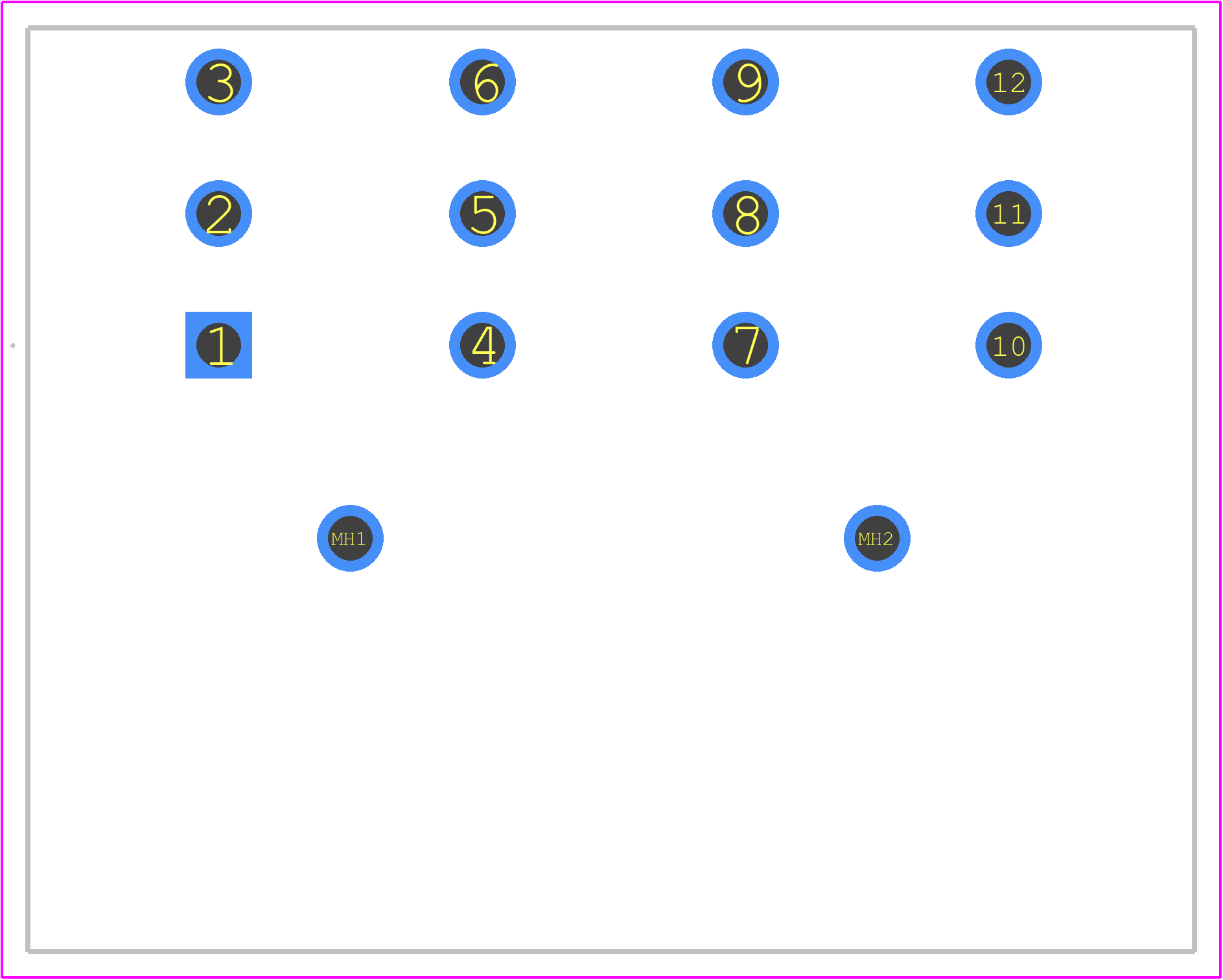 1607516 - Phoenix Contact PCB footprint - Other - Other - 1607516_1