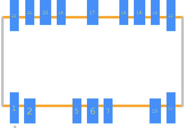 1462051-4 - TE Connectivity PCB footprint - Other - Other - 1462051-4