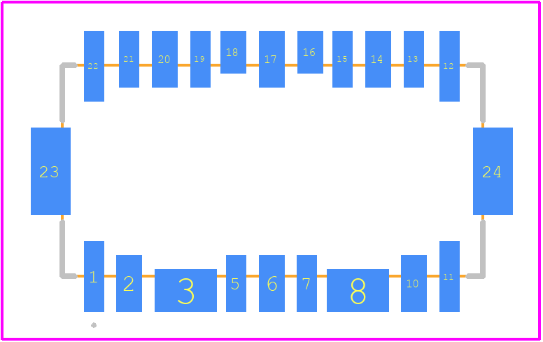 2-1462051-3 - TE Connectivity PCB footprint - Other - Other - 2-1462051-3-2