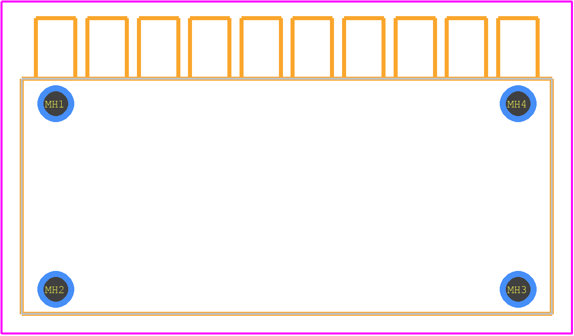 1296.2103 - MENTOR PCB footprint - Other - Other - 1296.2103-2