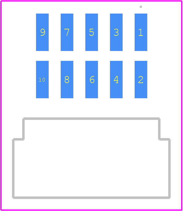 151120-0510 - Molex PCB footprint - Other - Other - 151120-0510-2