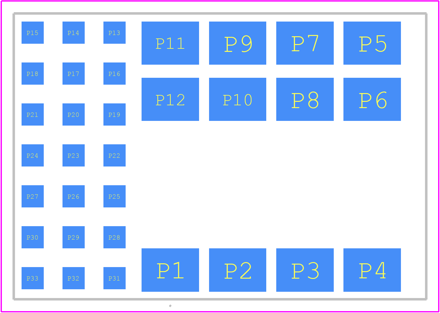 GDT080A0X3-SRZ - OmniOn Power PCB footprint - Other - Other - GDT080A0X3-SRZ-3