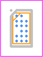 ADPD103BCBZRL7 - Analog Devices PCB footprint - BGA - BGA - CB-16-18