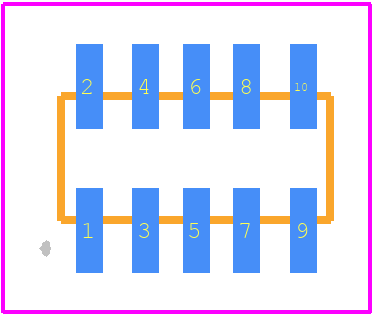 M50-3120545 - Harwin PCB footprint - Other - Other - M50-3120545-3