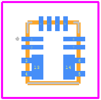 MPM3810GQB-P - Monolithic Power Systems (MPS) PCB footprint - Other - Other - MPM3810GQB-33-Z-2