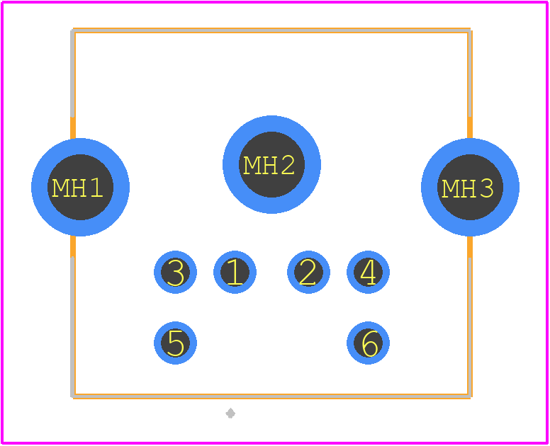 MD-60SMK - Same Sky PCB footprint - Other - Other - MD-60SMK-3