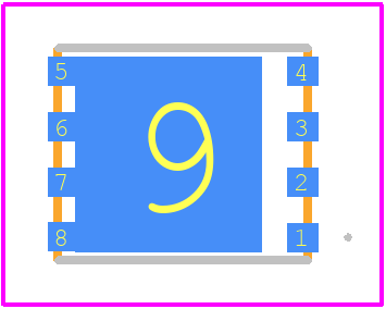CSD17579Q5AT - Texas Instruments PCB footprint - Other - Other - Q5A_23