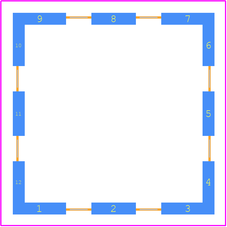 BMI-S-102 - Laird Technologies PCB footprint - Other - Other - BMI-S-102