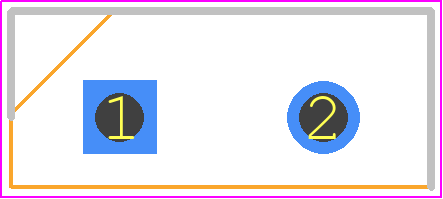 PWR221T-30-R050J - Bourns PCB footprint - Transistor Outline, Vertical - Transistor Outline, Vertical - PWR220T-20-5R00J