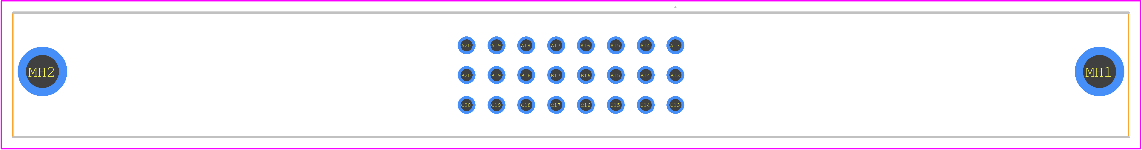 294743 - TE Connectivity PCB footprint - Other - Other - 294743-2