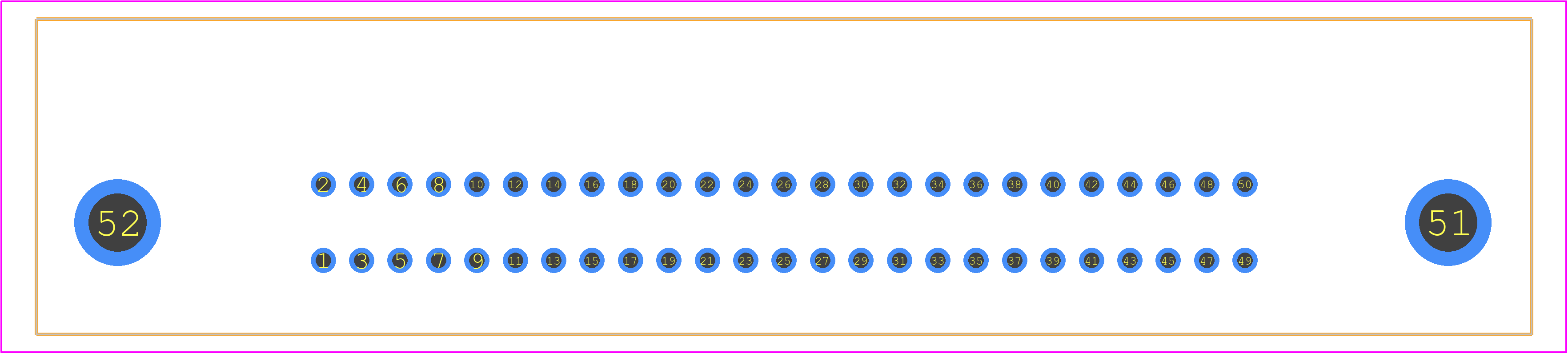 5557932-1 - TE Connectivity PCB footprint - Other - Other - 5557932-1