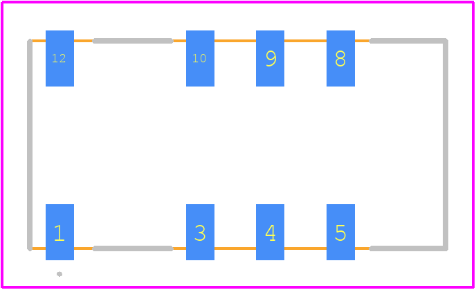 EE2-5SNUH-L - Yageo Group PCB footprint - Other - Other - EE2-5SNUH-L