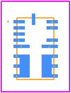 MPM3515GQV-AEC1-Z - Monolithic Power Systems (MPS) PCB footprint - Other - Other - QFN-17 (3mmx5mmx1.6mm) Non-Wettable Flank 