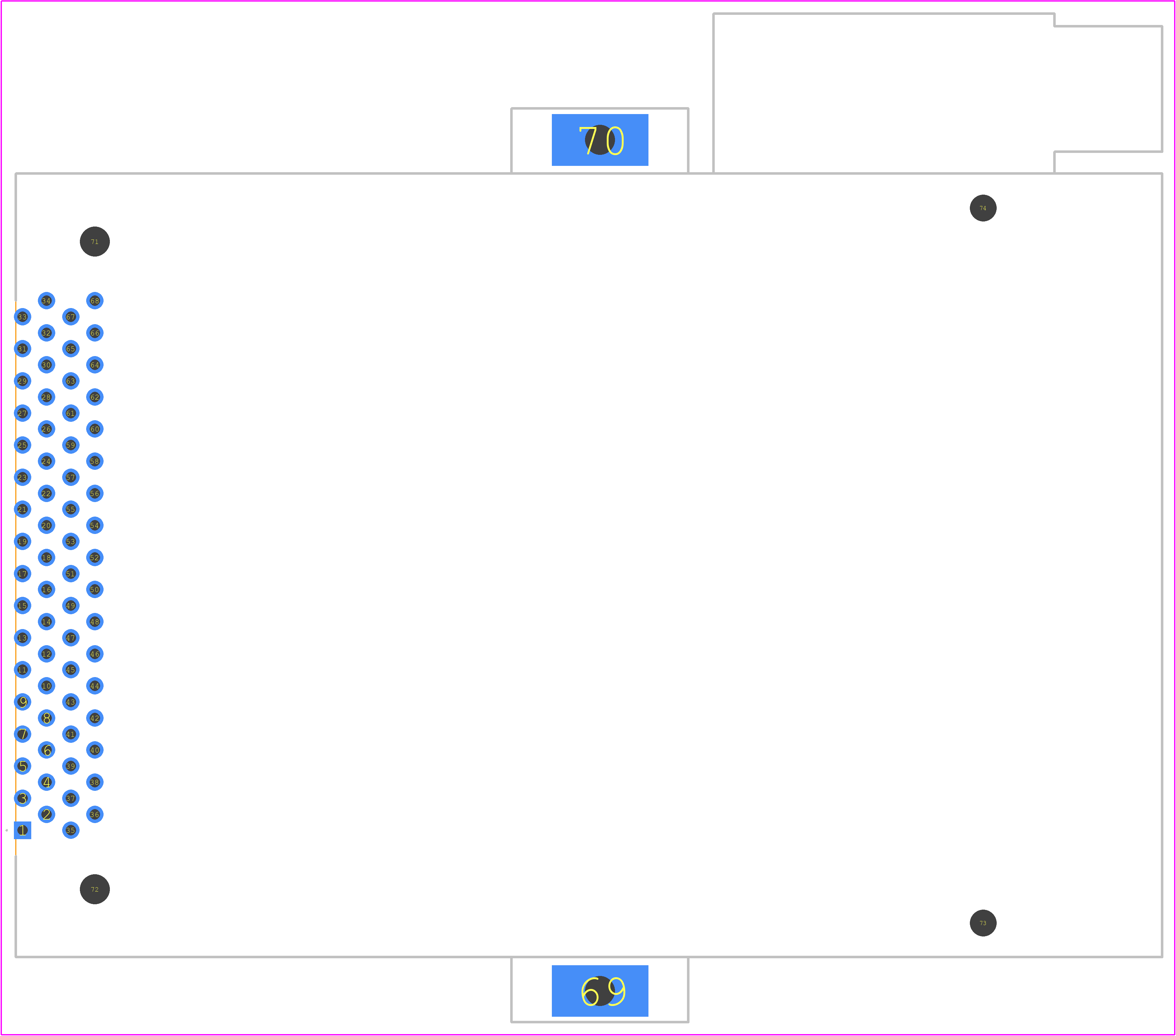 5146026-1 - TE Connectivity PCB footprint - Other - Other - 5146026-1-3