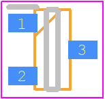 AP7313-30SRG-7 - Diodes Incorporated PCB footprint - SOT23 (3-Pin) - SOT23 (3-Pin) - SOT-23R