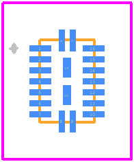 SC283WLTRT - SEMTECH PCB footprint - Other - Other - 2mm x 3mm x 0.8mm MLPQ-W18